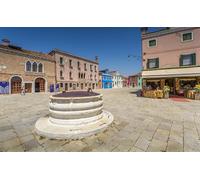 GLHUIOZ Jigsaw Puzzles 1000 Pieces for Adults Difficult Hard Jigsaw Puzzles for Women Men Premium Italy Burano 75x50cm