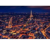 GLHUIOZ Jigsaw Puzzles 1000 Pieces for Adults Puzzle Educational Games Home Decoration Puzzle France Paris Eiffel 75x50cm
