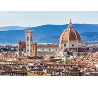 GLHUIOZ Jigsaw Puzzles 1500 Pieces for Adults Difficult Hard Jigsaw Puzzles for Women Men Premium Precise Interlocking Italy Temples 87x57cm