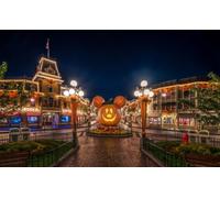 GLHUIOZ Jigsaw Puzzles 1500 Pieces for Adults Puzzle Educational Games Home Decoration Puzzle USA Parks Halloween 87x57cm