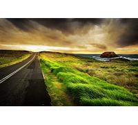GLHUIOZ Jigsaw Puzzles 1500 Pieces for Adults Puzzle tional Games Home Decoration,Rock,Landscapes,Roads,87x57cm