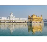 GLHUIOZ Jigsaw Puzzles 500 Pieces for Adults | 500 Piece Puzzle Educational Games Home Decoration Puzzle India Temples temple 52x38cm