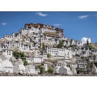 GLHUIOZ Jigsaw Puzzles 500 Pieces for Adults Difficult Hard Jigsaw Puzzles for Women Men Premium India Thiksey Ladakh Monastery 52x38cm