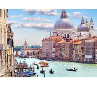 GLHUIOZ Jigsaw Puzzles 500 Pieces for Adults Difficult Hard Jigsaw Puzzles for Women Men Premium Italy Venice 52x38cm