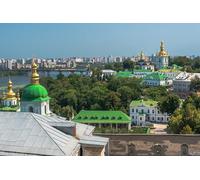 GLHUIOZ Jigsaw Puzzles for Adults 1000 Piece Jigsaw Puzzles for Adults Kids Learning Educational Toys Family Games Birthday Gifts for Toddler Children Boys Girls Ukraine Kiev Church 75x50cm