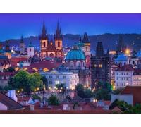 GLHUIOZ Jigsaw Puzzles for Adults 1000 Piece Jigsaws 1000 Pieces for Adults Gifts Republic Prague 75x50cm
