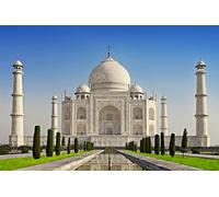 GLHUIOZ Jigsaw Puzzles for Adults 1000 Piece,Puzzles Family Games DIY Gift Home Wall Decor Temples India Taj Mahal 75x50cm