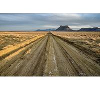 GLHUIOZ Jigsaw Puzzles for Adults 1000 Pieces Landscape for Adults Women Men Gifts Challenging Game Road,Factory Butte,North Cainville Plateau,75x50cm