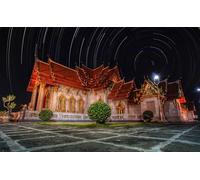 GLHUIOZ Jigsaw Puzzles for Adults 1000 Pieces Landscape Jigsaw Puzzles for Adult Kids Challenging Game Thailand Temples Unseen Temple 75x50cm