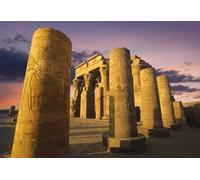 GLHUIOZ Jigsaw puzzles for adults 1500 piece jigsaw puzzles for adults Challenging Game jigsaw puzzles Egypt Ruins Temples Temple 87x57cm