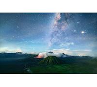 GLHUIOZ Jigsaw Puzzles for Adults 1500 Piece Milky,Java,Sky,87x57cm