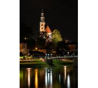 GLHUIOZ Jigsaw Puzzles for Adults 1500 Pieces jigsaw Landscape Puzzles for Adults Women Men Gifts Challenging Game Austria Salzburg Temples Rivers 87x57cm