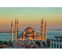 GLHUIOZ Jigsaw Puzzles for Adults 500 | Jigsaw 500 Pieces Puzzles for Adults Gifts Istanbul Turkey Temples 52x38cm
