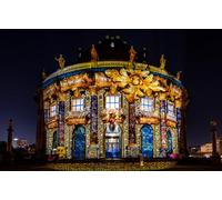 GLHUIOZ Jigsaw Puzzles for Adults 500 Piece Educational Game Challenge Toy 500 Pieces Puzzles for Adults Kids Germany Berlin Museum 52x38cm