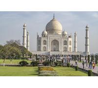 GLHUIOZ Jigsaw puzzles for adults 500 piece jigsaw puzzles for adults Challenging Game jigsaw puzzles India Taj mausoleum India 52x38cm
