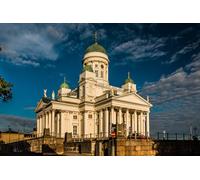 GLHUIOZ Jigsaw Puzzles for Adults 500 Piece Jigsaw Puzzles for Adults Kids Learning Educational Toys Family Games Birthday Gifts for Toddler Children Boys Girls Finland Helsinki 52x38cm