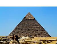 GLHUIOZ Jigsaw Puzzles for Adults 500 Piece Jigsaws 500 Pieces for Adults Gifts Egypt Desert Sphinx Giza Pyramid 52x38cm