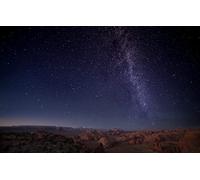 GLHUIOZ Jigsaw Puzzles for Adults 500 Piece tional Game Challenge Toy for Adults Kids Space,Desert,Milky Way,Remnant Rocks,52x38cm