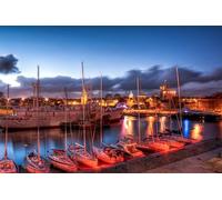 GLHUIOZ Jigsaws 1000 pieces for adults - 1000 piece jigsaw puzzles for adults is ideal as a gift for the whole family and the jigsaw puzzle France Marinas 75x50cm