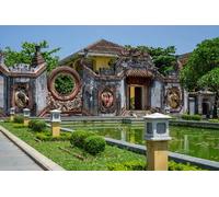 GLHUIOZ Jigsaws 1000 pieces for adults - 1000 piece jigsaw puzzles for adults is ideal as a gift for the whole family and the jigsaw puzzle Vietnam Temples Historical Ba Mu Temple 75x50cm