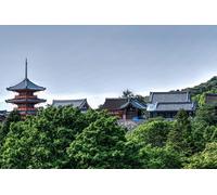 GLHUIOZ Jigsaws 1000 Pieces for Adults - Puzzles for Adults | Adult Puzzles Kyoto Japan Temples Kiyomizu Dera 75x50cm