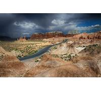 GLHUIOZ Personalised Jigsaw Photo Custom Jigsaw Puzzle 1000 pc Wooden Puzzle Personalized Gift Southern Utah,Valley Of The Goblins,Utah Landscapes,75x50cm