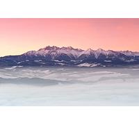 GLHUIOZ Personalised Jigsaw Photo Custom Jigsaw Puzzle 1500 pc Wooden Puzzle Personalized Gift,Carpathians,Tatras,87x57cm