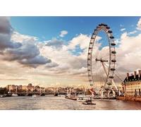 GLHUIOZ Personalised Photo Jigsaw Puzzle Custom Wooden Puzzles from Photos Pictures 500 Pieces for Adults England Rivers 52x38cm