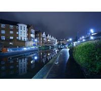 GLHUIOZ Personalised Photo Jigsaw Puzzle Custom Wooden Puzzles from Photos Pictures 500 Pieces for Adults United Kingdom England Rivers Marinas 52x38cm