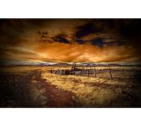 GLHUIOZ Puzzle from Photo Custom Jigsaw Puzzle Unique Birthday Present Suitable for Children Family and Friends Personalized Puzzle-500piece-Wooden Arizona,Apache County,Look Of The West,52x38cm