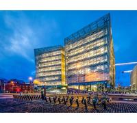 GLHUIOZ Puzzle from Photo Custom Jigsaw Puzzle Unique Birthday Present Suitable for Children Family and Friends Personalized Puzzle-1000piece-Wooden Ireland Dublin Bicycle 75x50cm