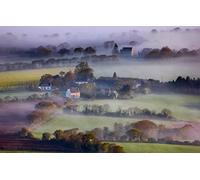 GLHUIOZ Puzzle from Photo Custom Jigsaw Puzzle Unique Birthday Present Suitable for Children Family and Friends Personalized Puzzle-1000piece-Wooden,England,75x50cm