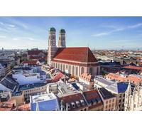GLHUIOZ Puzzles 1000 Pieces Jigsaw Puzzles For Teens and Adults - 1000 Piece Puzzle Church Munich Germany Frauenkirche 75x50cm