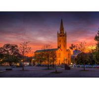 GLHUIOZ Puzzles for Adults 1000 Piece Wooden Puzzles-Puzzle Hands-on Game-Family Decoration Germany Berlin Temples 75x50cm