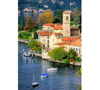 GLHUIOZ Puzzles Jigsaw from Photos 1000 Pieces for Adults Teen,Personalised Puzzle Italy Like Milan 75x50cm