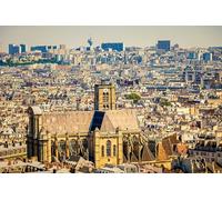 GLHUIOZ Puzzles Jigsaw from Photos 500 Pieces for Adults Teen,Personalised Puzzle France Paris 52x38cm