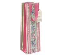 Glick Bottle Gift Bag - Summer Wash Floral Design - 110 x 340 x 100mm