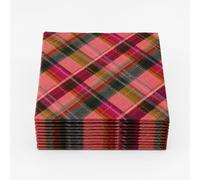 Glick Christmas Napkins | Sugarplum Tartan | 3 Ply
