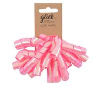 Glick Curl Swirl Bow for use in Gift Wrapping, Arts and Crafts, Candy Pink Bow