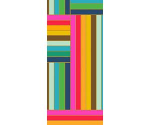 Glick Four Sheets of Geometric Bright Tissue Paper, Each Sheet Measures 750mm x 500mm Opened, Tissue Paper Geometric Design for Gift Wrapping and Other Arts & Crafts