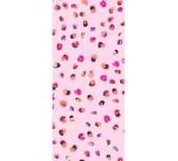Glick Four Sheets of Leopard Spots Tissue Paper, Each Sheet 750mm x 500mm, for Gift Wrapping, Pink