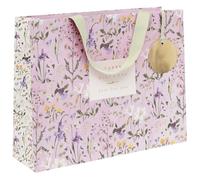Glick Large Landscape Gift Bag - Lilac Luxe Design - 355 x 275 x 100mm