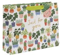 Glick Large Landscape Gift Bag - Planty Pals Design - 355 x 275 x 100mm