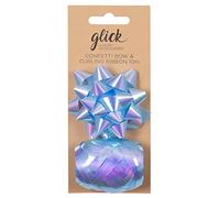 Glick Luxury Baby Blue Bow and Curling Ribbon Multipack for Gift Wrapping, Pack, Curling Ribbon and Bow Baby Blue, Arts Crafts, BKI32