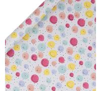 Glick Luxury Roll Wrap, Giggle Piggle, Wrapping Paper 2 metres x 70 cms, Suitable for Birthdays & Other Celebrations, Multicoloured