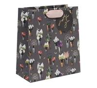 Glick Medium Gift Bag - Flower Market Floral Design - 200 x 225 x 100mm, M