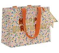 Glick Medium Landscape Gift Bag - Dotty Birthday Design - 225 x 175 x 100mm