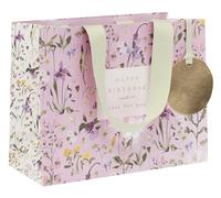 Glick Medium Landscape Gift Bag - Lilac Luxe Design - 225 x 175 x 100mm, M