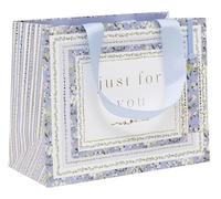 Glick Medium Landscape Gift Bag - Meadow Whisper Design - 225 x 175 x 100mm, M