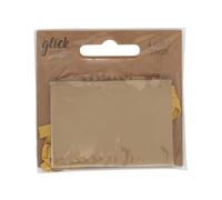 Glick Pack of 4 Plain Gold Gift Tags to Accessorise Your Gifts Beautifully, Gift Tags, 7 x 5 cms